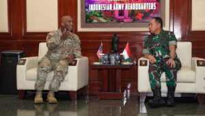 Pererat Kerja Sama, Wakasad Terima Kunjungan Commanding General Of I Corps US Army