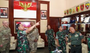 Pererat Kerja Sama, Wakasad Terima Kunjungan Commanding General Of I Corps US Army