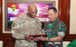 Pererat Kerja Sama, Wakasad Terima Kunjungan Commanding General Of I Corps US Army