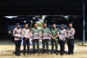 Yonif R 321 Kostrad Terima Sosialisasi Safety Riding Dari Polres Majalengka