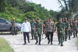 Pangdam I/BB Kunjungi Pos Ramil Rupat Utara