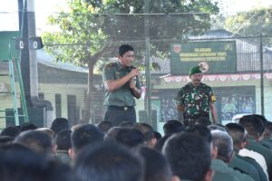 Danrem 143/HO : Jadilah Kebanggan Bagi Satuan dan Jadilah Solusi Bagi Masyarakat