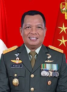 Mayjen Farid Makruf, M.A. Pejabat Kotama