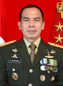 Mayjen TNI Deddy Suryadi, S.IP. Pejabat Kotama