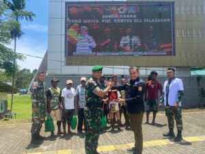 Sambut HUT ke - 78 PMI, Satgas Yonif 122/Ts Dan Para Prajurit Gelar Donor Darah