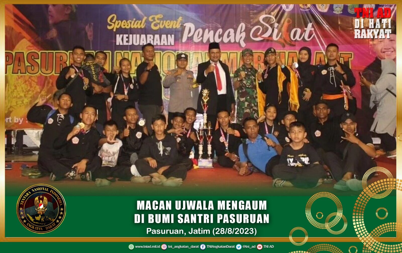 Macan Ujwala Mengaum di Bumi Santri Pasuruan