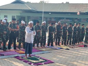 Kodim 1002/Hulu Sungai Tengah Lakukan Sholat Istisqo
