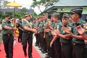 Pangdam XIII/Merdeka Ingatkan Prajurit Kodim 1311/Morowali, Jangan Sakiti Hati Rakyat
