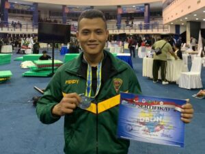 Atlet Pencak Silat Yonkes 2 Divif 2 Kostrad Raih Juara Kejuarnas Pencak Silat 2023