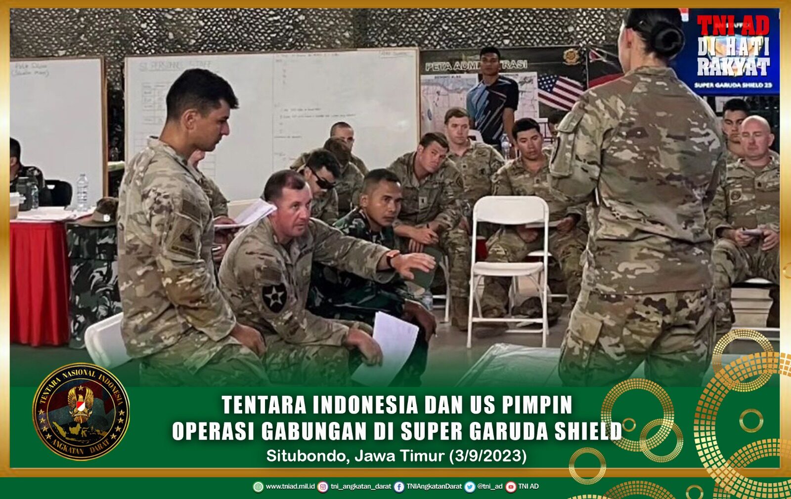 Tentara Indonesia dan US Pimpin Operasi Gabungan di Super Garuda Shield