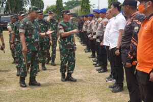 Pangdam II/Sriwijaya Cek Kesiapan Satgas Korem 042/Gapu