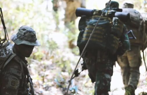 Super Garuda Shield Tingkatkan Fisik Dan Skill Bahasa Prajurit TNI