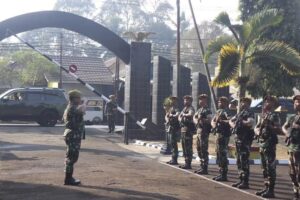 Yonarmed 13 Kostrad Terima Kunjungan Danpussenarmed