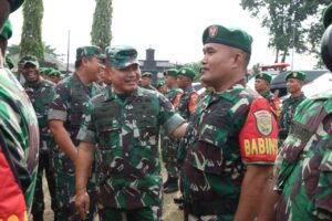 Kasad Tinjau dan Apresiasi Penanganan Karhutla di Jambi