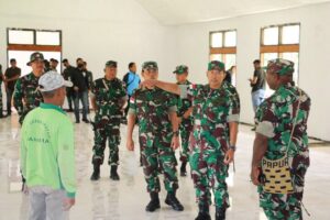 Danrem 172/PWY Tinjau Kegiatan Program Nasional Bakti Papua