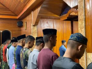 Yonif Raider 754/ENK Peringati Hari Rabu Terakhir di Bulan Shafar