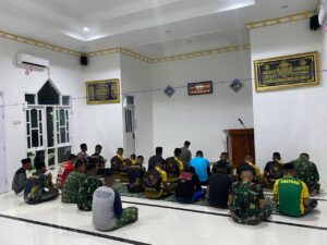 Yonif Raider 754/ENK Peringati Hari Rabu Terakhir di Bulan Shafar