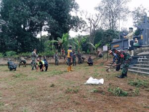 Kodim 1002/HST Karya Bakti Sambut HUT TNI ke-78 Tahun 2023