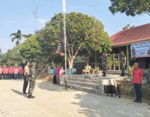 Bentuk Karakter dan Cinta Tanah Air, Dandim 0427/WK Buka Pelatihan di SMKN 1 Banjit