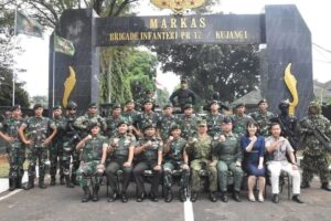 Brigif Para Raider 17 Kostrad Terima Kunjungan Delegasi Jepang (SOO JSDF)