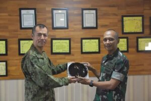 Brigif Para Raider 17 Kostrad Terima Kunjungan Delegasi Jepang (SOO JSDF)