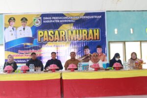 Dandim 1311/Morowali Dampingi Bupati Morowali Resmikan Program Penyediaan Air Bersih dan Penyerahan Bantuan Sosial