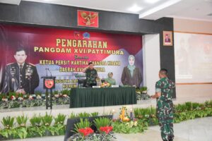 Kunjungi Korem 151/Binaiya, Pangdam Berikan Pengarahan dan Santunan kepada Prajurit yang Sakit