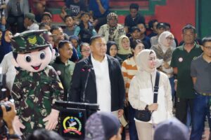 Danrem 162/WB Tutup Turnamen Bola Voli Danrem Cup Dalam Rangka HUT ke 78 TNI