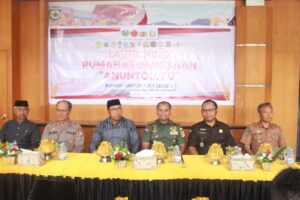 Dandim 1311/Morowali : Launching Rumah Kebangsaan Anuntolufu Adalah Simbol Sinergitas Warga Morowali Yang Sangat Majemuk