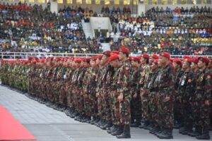 Pangdam IV/Diponegoro pimpin pengamanan Acara Presiden Jokowi Hadiri Apel Akbar KOKAM Muhammadiyah Di Stadion Manahan Solo