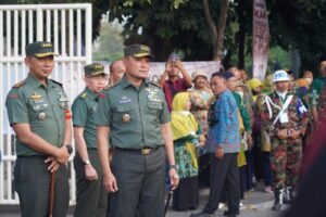 Pangdam IV/Diponegoro pimpin pengamanan Acara Presiden Jokowi Hadiri Apel Akbar KOKAM Muhammadiyah Di Stadion Manahan Solo