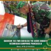 Danrem 162/WB Brigjen TNI Agus Bhakti, S.I.P., M.I.P., M.Han., Resmikan Kampung Pancasila