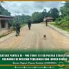 Satgas Pamtas RI - PNG Yonif 111/KB Pantau Stabilitas Keamanan di Wilayah Pedalaman Kab. Boven Digoel