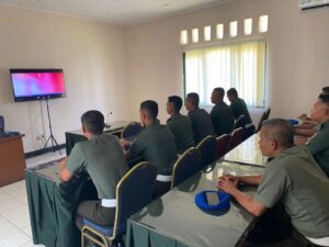 Para Perwira Satjar Divif 1 Kostrad Ikuti Kegiatan Seminar Nasional