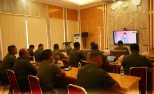 Para Perwira Satjar Divif 1 Kostrad Ikuti Kegiatan Seminar Nasional