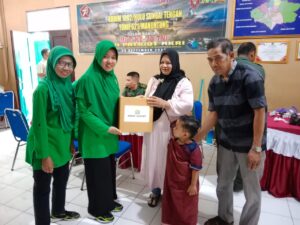 Kodim 1002/HST dan Yonif 621/Mtg Gelar Baksos Kesehatan Sambut HUT TNI ke-78