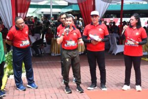 Baksoskes, Fun Run dan Pameran Alutsista Semarakkan HUT Ke-78 TNI di Medan