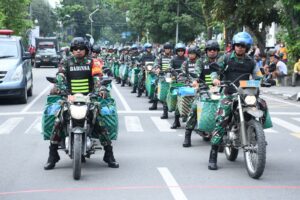 Baksoskes, Fun Run dan Pameran Alutsista Semarakkan HUT Ke-78 TNI di Medan