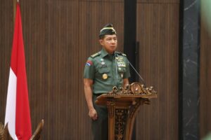 Wakasad Terima Laporan Korps Kenaikan Pangkat 10 Pati TNI AD