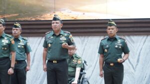 Wakasad Terima Laporan Korps Kenaikan Pangkat 10 Pati TNI AD