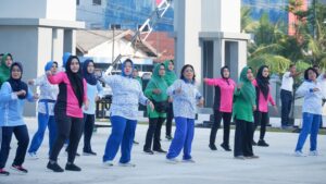 TNI - Polri Wilayah Dumai Laksanakan Rangkaian HUT TNI Ke - 78