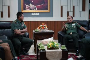 Pangdam XIV/Hsn Terima Kunker Tim Sahli Panglima TNI, Bahas Peran TNI Dalam Mendukung Pertumbuhan Ekonomi dan Pengendalian Inflasi