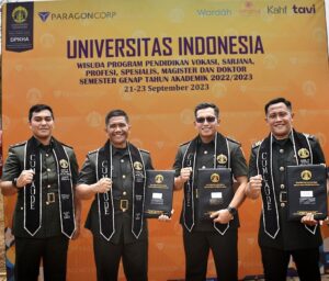 Lima Perwira TNI AD Berhasil Raih Predikat Cumlaude Di Universitas Indonesia