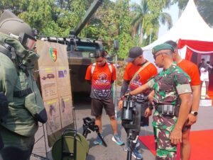 Yonzipur 9 Kostrad Berpartisipasi pada Pameran Alutsista TNI AD Fair 2023