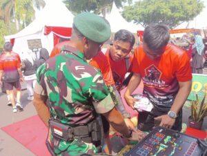 Yonzipur 9 Kostrad Berpartisipasi pada Pameran Alutsista TNI AD Fair 2023