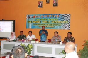 Dandim 0426/TB Sambut Tim The Rising Tide Resonance 2023