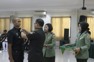Dirkumad Pimpin Upacara Penutupan dan Pembukaan Pendidikan STHM Angkatan XXV dan XXIX