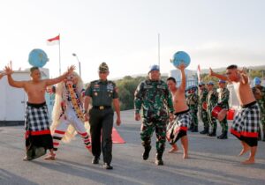 Asops Panglima TNI Melaksanakan Waslakops Satgas FHQSU TNI Konga XXVI-O1/UNIFIL di Lebanon