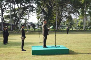Prajurit Badak Hitam Yonif 113/JS Laksanakan Upacara Peringatan Hari Kesaktian Pancasila