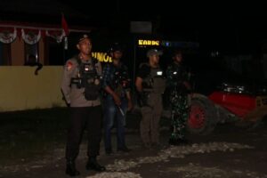 Apel Gabungan, Satgas Yonif 411 Kostrad Bersinergi Pastikan Kenyam Aman